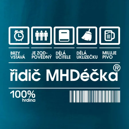 Čárový kód -  Řidič MHD