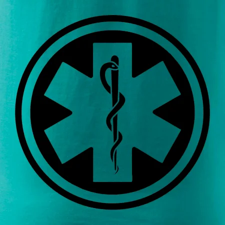 Rescue logo samostatné kulaté