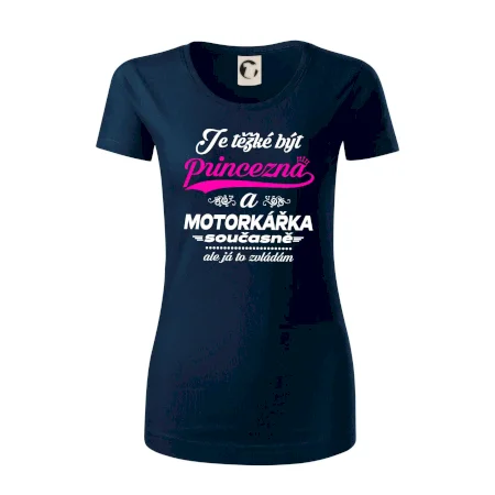 Je těžké být princezna - motorkářka