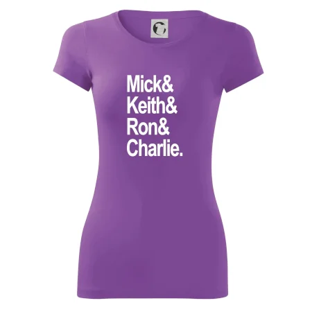 Mick Keith Ron Charlie