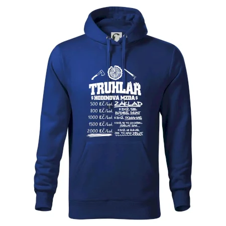 Hodinová mzda truhlář