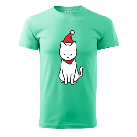 Vánoční kočka sedící