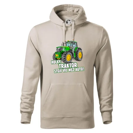 Holky, traktor stojí víc než auto