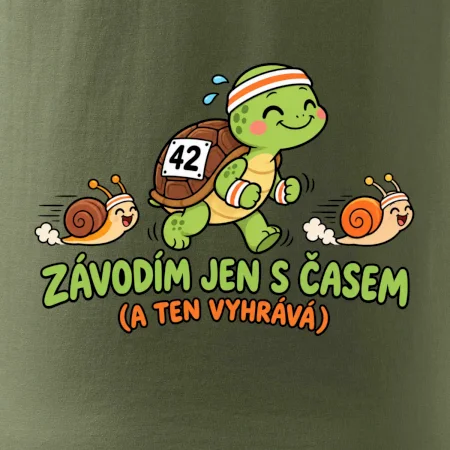Běžecká želva závodím jen s časem