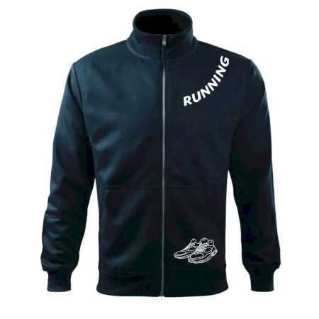 Running nápis šikmo