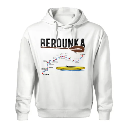 Mapa řeky Berounky