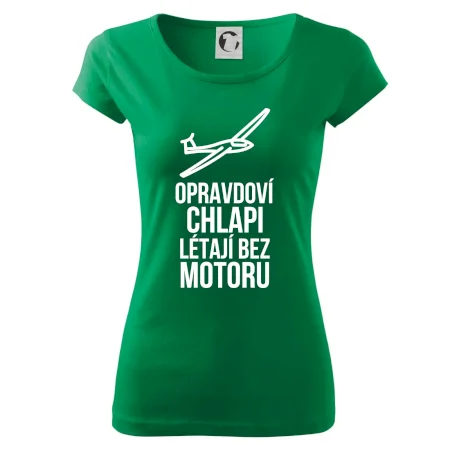 Opravdovi chlapi létají bez motoru