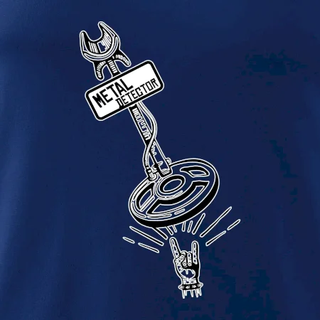 Metal detector rock