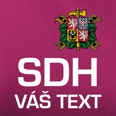 Sbor dobrovolných hasičů - znak bez nápisu + Nápis na zádech
