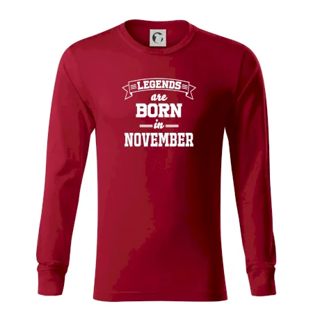 Legends are born in November