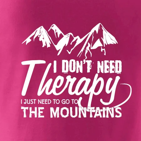 I dont need therapy - Mountains - Nepotřebuji terapii - Hory