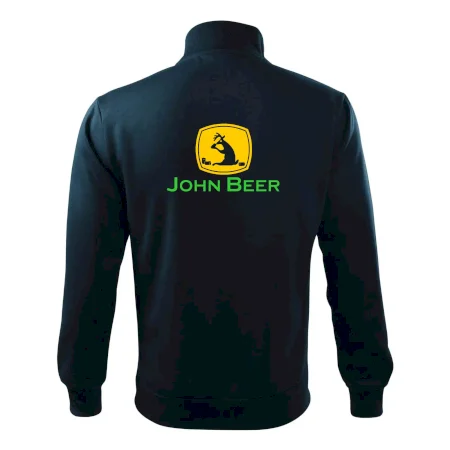 John Beer jelen s pivem