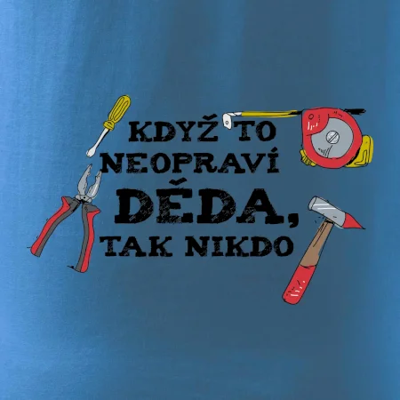 Když to neopraví děda, tak nikdo barevné