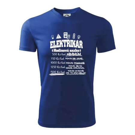 Elektrikář hodinová sazba