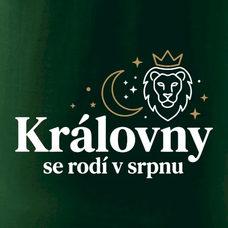 Královny se rodí v srpnu - lev a měsíc