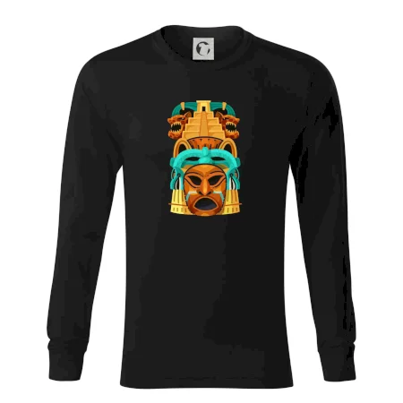 Mayové maska s pyramidou