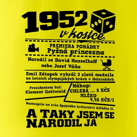1952 v kostce