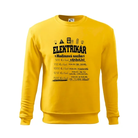 Elektrikář hodinová sazba