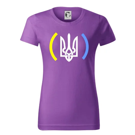 Ukrajina trojzubec s barvami