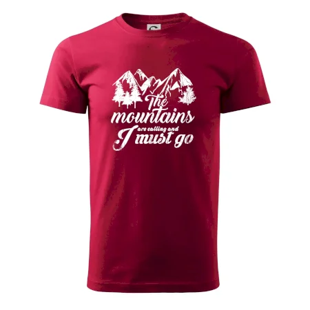 The mountains are calling and i must go