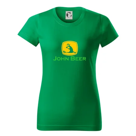 John Beer jelen s pivem