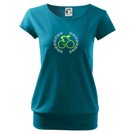 GO cyklista (fluo potisk)