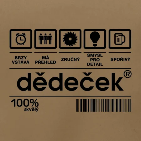 Čárový kód dědeček