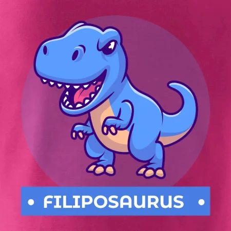 Dinosauří jména - modrý dinosaurus
