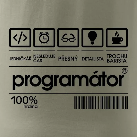 Čárový kód - programátor