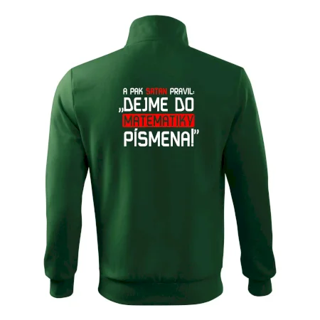 A pak satan pravil dejme do matematiky písmena