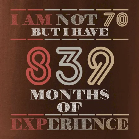 70 years 839 months of experience