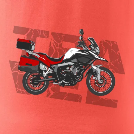 Cestovní enduro červená