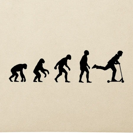 Evoluce koloběh koloběžka