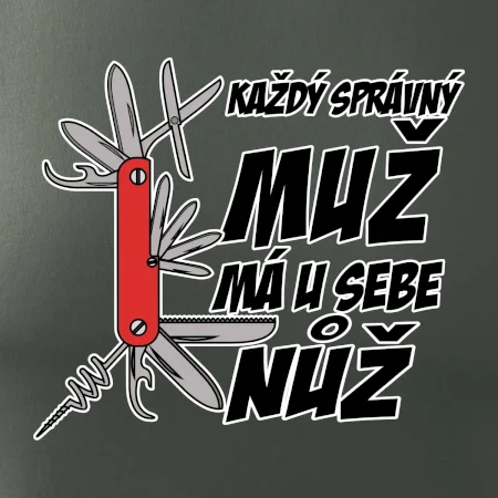Každý správný muž, má u sebe nůž