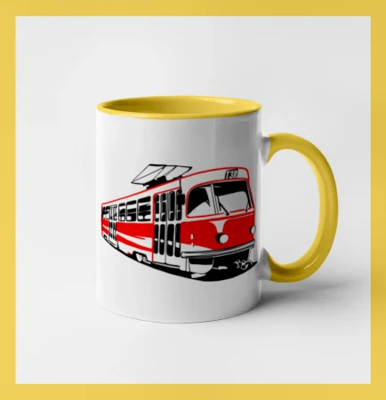 Tramvaj T3R barevná