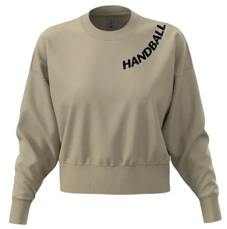 Handball nápis šikmo  - holka