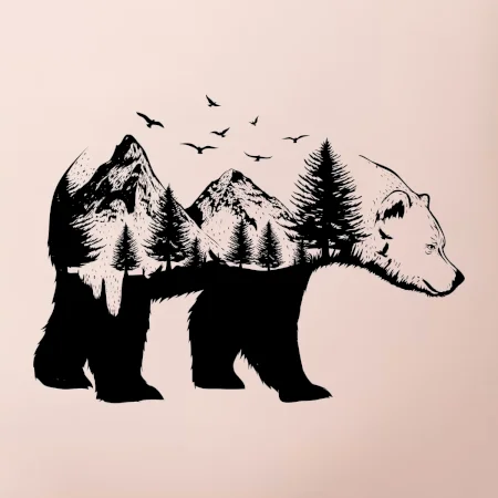 Medvěd ilustrace