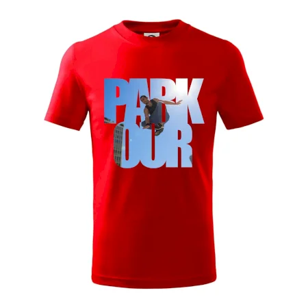 Parkour nápis nebe