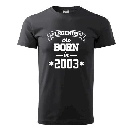 Legends are born in 2003