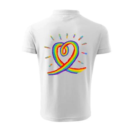 Srdce pride duha kreslená