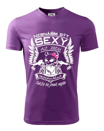 Nesnáším být sexy - motorkářka
