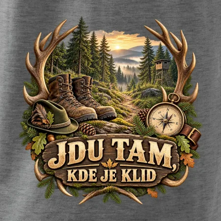 Jdu tam kde je klid myslivecká stezka