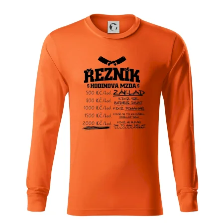Hodinová mzda řezník