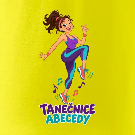 Běžecká tanečnice abecedy
