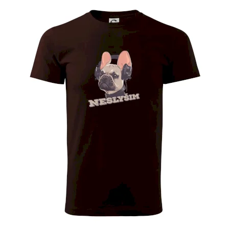 Francouzský buldoček neslyším