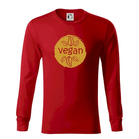 Vegan hnědá kruh