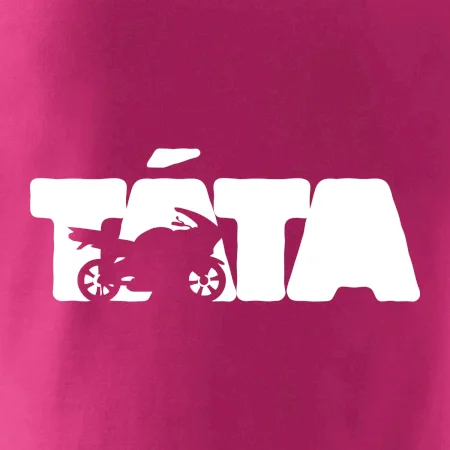 Táta nápis - motorka supersport