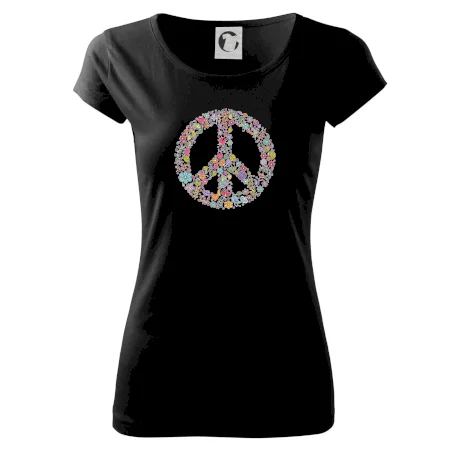 Peace symbol lístečky