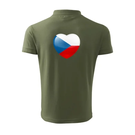 České srdce - vlajka
