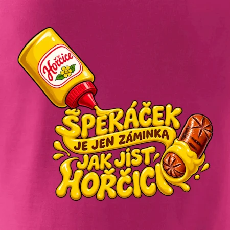 Špekáček je jen záminka jak jíst hořčici